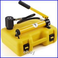 10 Ton Hydraulic Knockout Punch Kit, 1/2 to 2 Conduit Hole Cutter Set, KO Tool