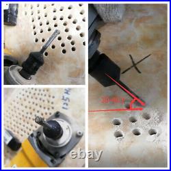 10pcs Dry Diamond Drilling Core Bits Set Hole Saw Ceramic Tile Hole Cutter Tool
