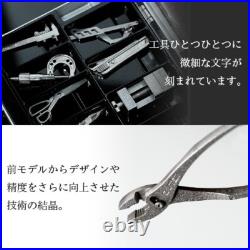 12 Types Micro Tool Set Miniature Collectibles Attaché Case Dad Gift Japan New 12 Types Micro Tool Set Miniature Collectibles Attaché Case Dad Gift Japan New