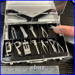 12 Types Micro Tool Set Miniature Collectibles Attaché Case Dad Gift Japan New 12 Types Micro Tool Set Miniature Collectibles Attaché Case Dad Gift Japan New