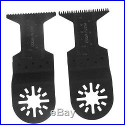 12 set Universal Oscillating Multi tool Saw Blades Carbon Steel Cutter DIY IN US