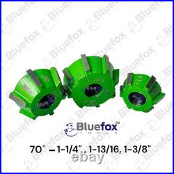 12Pc Carbide Valve Seat Cutter Set 30° 45° 70° with 8 Pilots Engine Refacing Kit