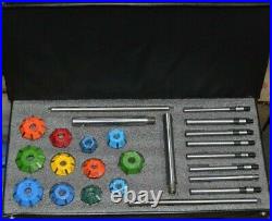12x Large Carbide Mounted Valve Seat Cutter Set 30 45 70 (20 Degrees) 3 ANGLE