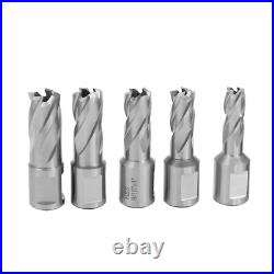 13-Piece Annular Cutter Set, 7/16 to 1-1/16, High-Speed Steel Tools