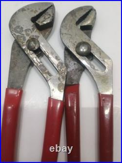 137 MAC Tools (Lot of 6) Channel Locks-Needle Nose-Linesman Cutters Used