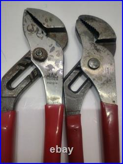 137 MAC Tools (Lot of 6) Channel Locks-Needle Nose-Linesman Cutters Used