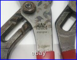 137 MAC Tools (Lot of 6) Channel Locks-Needle Nose-Linesman Cutters Used