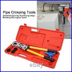13PCS Pipe Clamping Pliers Cutter Tube Crimping Tools Set With Non-Slip Handle
