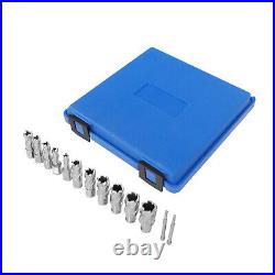 13Pcs 7/16 to 1-1/16'' Cutting Diameter Annular Cutter Tool Straight Shank 1 Set 13Pcs 7/16 to 1-1/16'' Cutting Diameter Annular Cutter Tool Straight Shank 1 Set