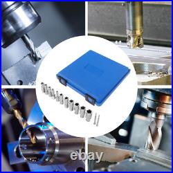 13Pcs 7/16 to 1-1/16'' Cutting Diameter Annular Cutter Tool Straight Shank 1 Set 13Pcs 7/16 to 1-1/16'' Cutting Diameter Annular Cutter Tool Straight Shank 1 Set