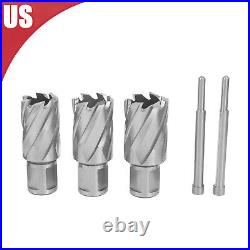 13Pcs Annular Cutter 7/16 to 1-1/16'' Cutting Diameter Straight Shank cutter Set