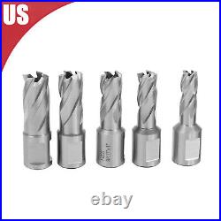 13Pcs Annular Cutter 7/16 to 1-1/16'' Cutting Diameter Straight Shank cutter Set