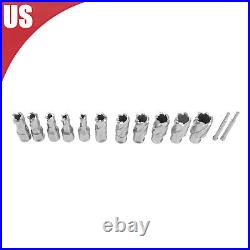 13Pcs Annular Cutter 7/16 to 1-1/16'' Cutting Diameter Straight Shank cutter Set