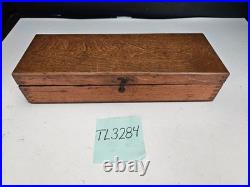 15 PC DUMONT MINUTE MAN KEYWAY BROACH CUTTER SET WithSHIMS & WOOD CASE (TL3284)