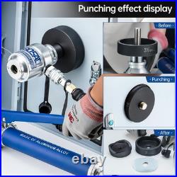 150KN Hydraulic Knockout Punch Electrical Conduit Hole Cutter Set KO Tool Kit