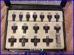 15pc Unibit/Klein carbide cutter set in hard case 15pc Unibit/Klein carbide cutter set in hard case