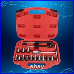 17Pcs Injector Seat Cutter Milling Cutter Set Universal Car Tool Kit