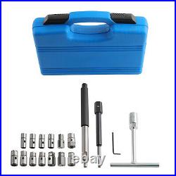 17pc Diesel Injector Seats Cutter Cleaner Carbon Remover Tool Kit For CDI Engine