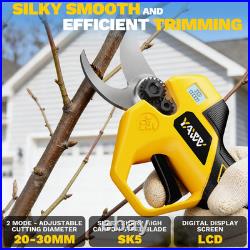 2-In-1 Electric Pruning Shears Set Compatible with Dewalt 20V Battery, 6.9FT Adj