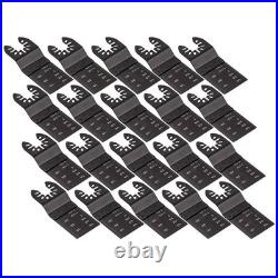20 Pcs Universal 34mm Oscillating Multi Tool Saw Blades Carbon Steel Cutter Set