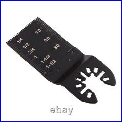 20 Pcs Universal 34mm Oscillating Multi Tool Saw Blades Carbon Steel Cutter Set
