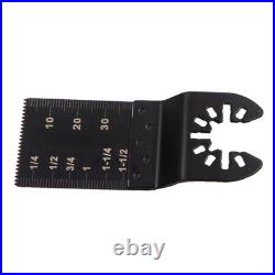 20 Pcs Universal 34mm Oscillating Multi Tool Saw Blades Carbon Steel Cutter Set