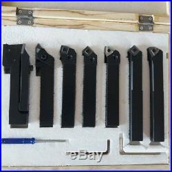 20mm 7pcs/set indexable carbide turnnig lathe cutter tool set, none Titanium