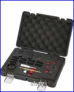 20pc PDC Parking Sensor Hole Cutter Punch Set 17-38.9mm Bumper Cutting Tool Kit
