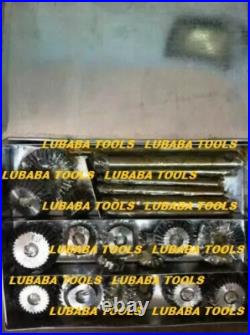 21 Pcs Valve Seat Cutter Set High Carbon Steel Vintage Style Metal Box Packed