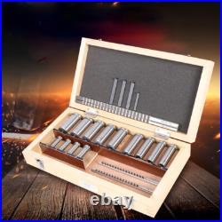 22 PCS HSS Keyway Broach Kit Metalworking Tool Broaching Cutter Bushing Shim Set