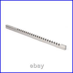 22pcs Keyway Broach Set Cutter+ Collared Bushing+ Shim Steel Metal Process Tool