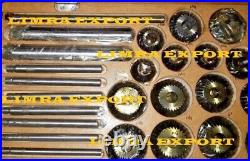 24 pcs Valve Seat & Face Cutter Set With Wooden Box Best Quality In India HD HQ