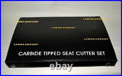 24x Motorcycles Heads Valve Seat Cutter Set CARBIDE TIPPED Guide Stem Reamers HS 24x Motorcycles Heads Valve Seat Cutter Set CARBIDE TIPPED Guide Stem Reamers HS