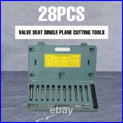 28PCS Valve Seat Set Valve Grinding Tool Boring Cutters For Car Van Pickup Truck