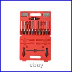 29pcs Valve Seat Cutter Set Carbide 22-63mm 15°-90° Angle Reamer Automotive Tool