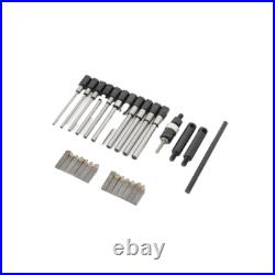 29pcs Valve Seat Set for 22-63mm Valve Seat Cutter Boring Cutters Grinding Tool