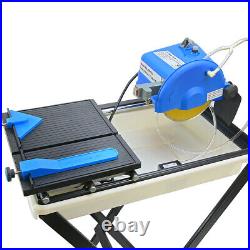 3/4HP Tile Saw 7 With Stand Ceramic Wet Cutter Machine Tool Brick Paver Set