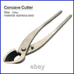 3-Piece Bonsai Tool Set, 11inch Concave Cutter, 11.5inch Knob Cutter, 7.5inch Bo