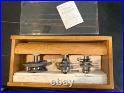 3-Piece Ogee Raised Panel Door Making Set with Back Cutter New In Box Amana