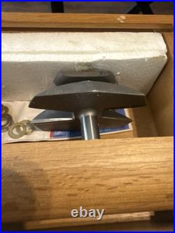 3-Piece Ogee Raised Panel Door Making Set with Back Cutter New In Box Amana
