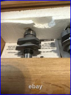 3-Piece Ogee Raised Panel Door Making Set with Back Cutter New In Box Amana