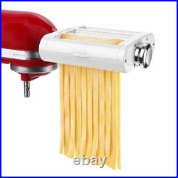 3-in-1 Pasta Roller & Cutter Attachment Set for KitchenAid Mixers Kitchen Tool