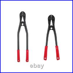 30 In. Bolt Cutter with 1/2 In. Max Cut Capacity With 18 In. Bolt Cutter with 3/8 30 In. Bolt Cutter with 1/2 In. Max Cut Capacity With 18 In. Bolt Cutter with 3/8