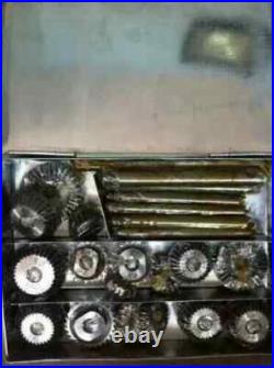 31 Pcs Valve Seat Cutter Set High Carbon Steel 21 Ctr + 8 Stems +2 Arbr+ Rods