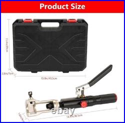 33PCS Hydraulic Flaring Tool Set 45° for 3/16 1/2 Tube with Cutter & Deburrer