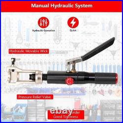 33PCS Hydraulic Flaring Tool Set 45° for 3/16 1/2 Tube with Cutter & Deburrer