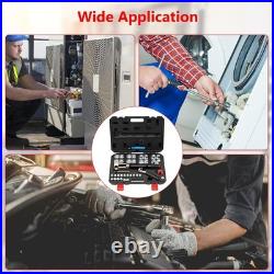 33PCS Hydraulic Flaring Tool Set 45° for 3/16 1/2 Tube with Cutter & Deburrer