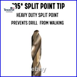 35 Pc Locksmith Tool Kit Hole Cutter, Drill & Tap Set WithPopular Hole Saws, Cut