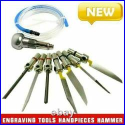 4/7Pcs cutter Handpieces Hammer Steel Engraving Tool Set for Pneumatic Machine