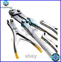 4 PCS pin & wire cutter set tc jaw orthopedic surgical Instruments